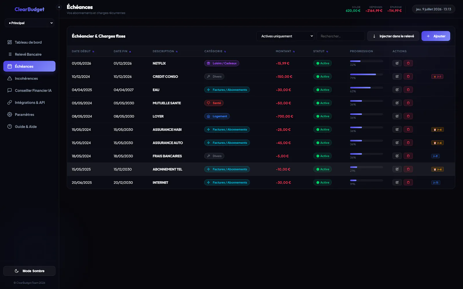 ClearBudget screenshot 4