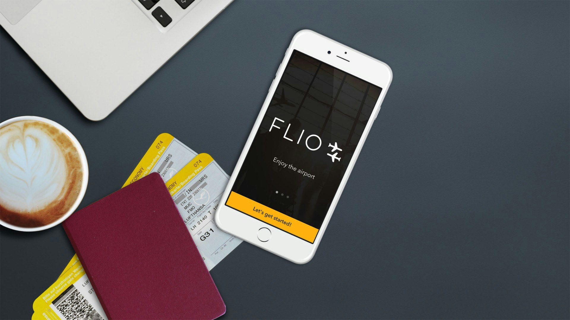 FLIO - Your Flight Companion logo