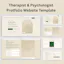 Therapist Portfolio Website Template