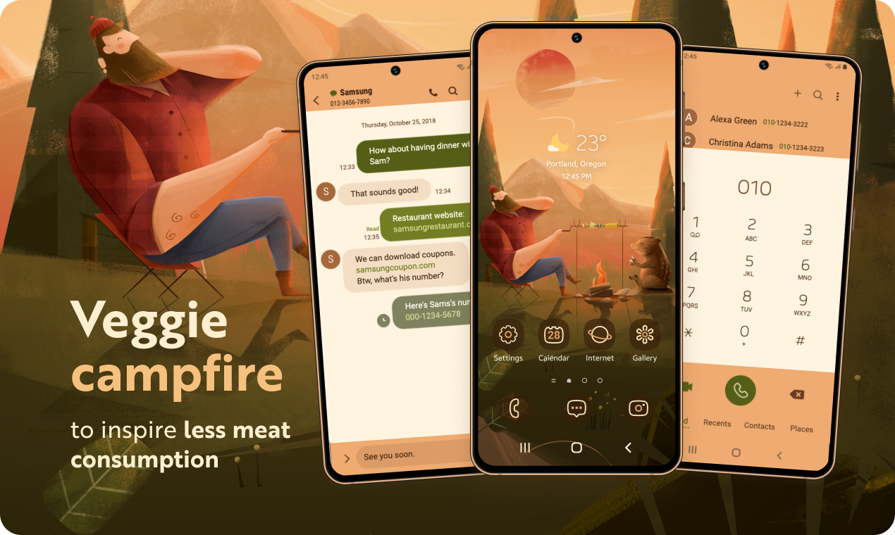 Motivational Eco Galaxy Themes gallery image