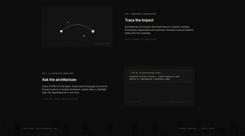 ETHER  3D Codebase Universe screenshot 2