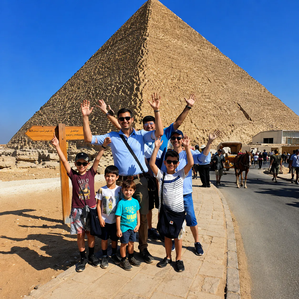 Giza Pyramids, Sphinx, Egyptian Museum gallery image