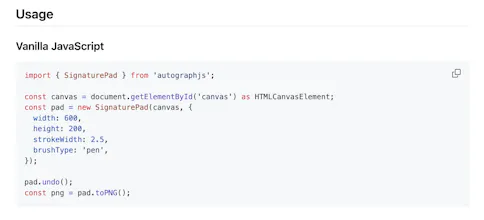 AutographJS gallery image