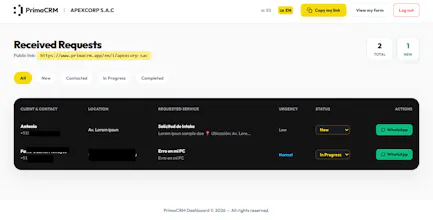 PrimaCRM gallery image
