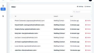 MailMug.net - SMTP 샌드 박스 계정. 미디어 1