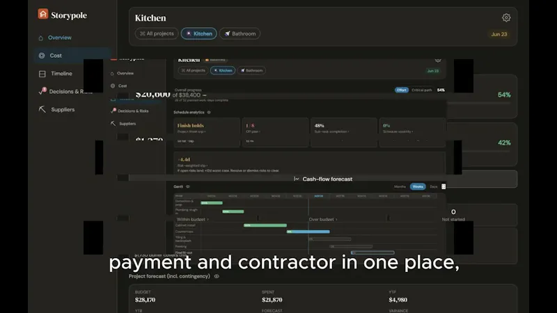 Storypole screenshot 1 (video preview)