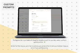 The Happiness Bar Gratitude Journal gallery image