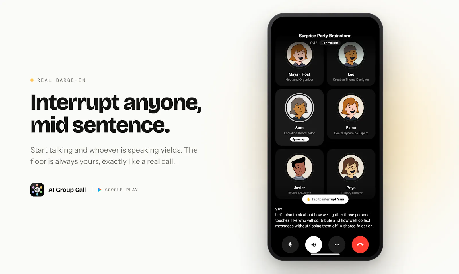 AI Group Call screenshot 4