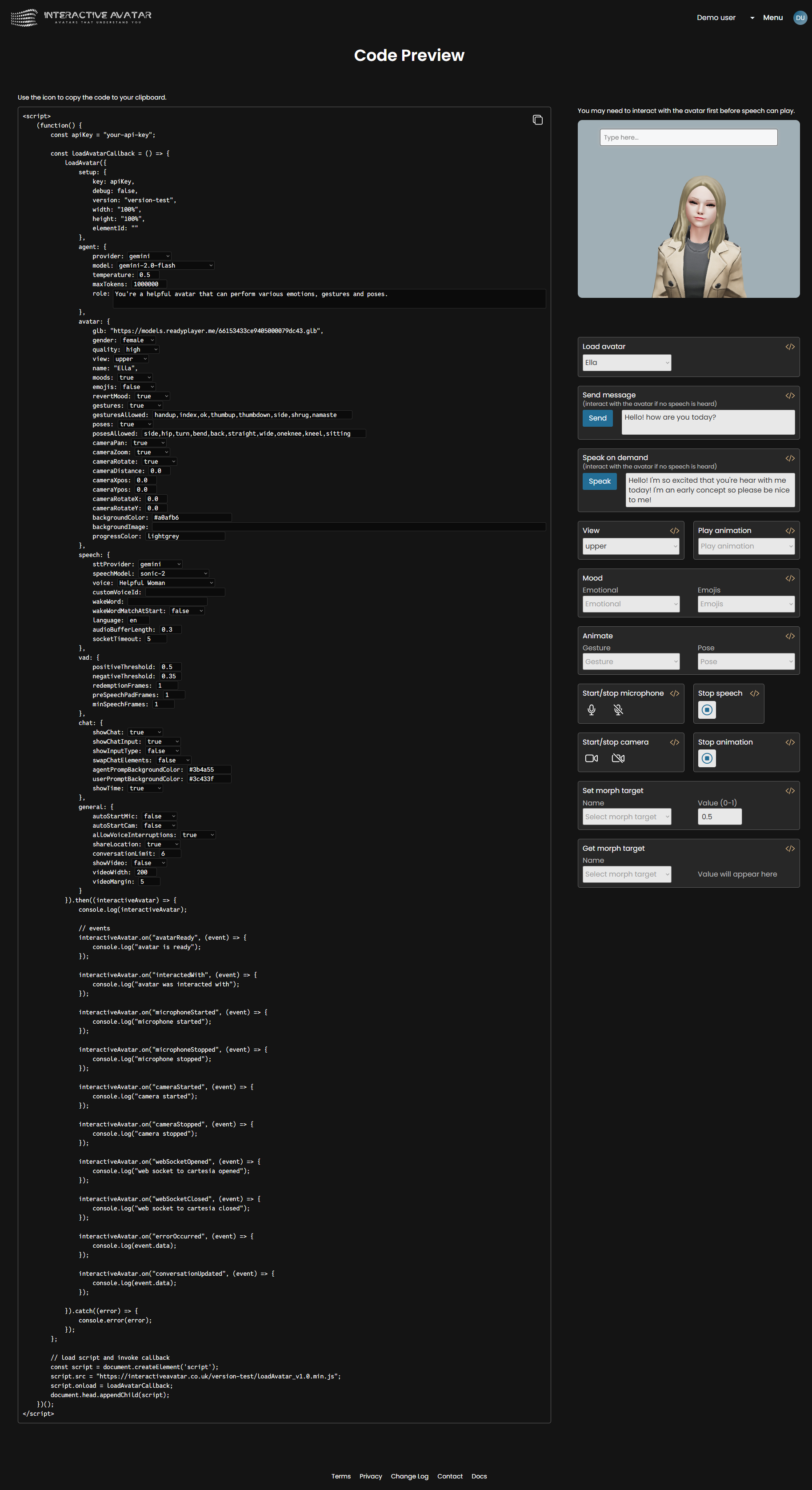 Interactive Avatar gallery image