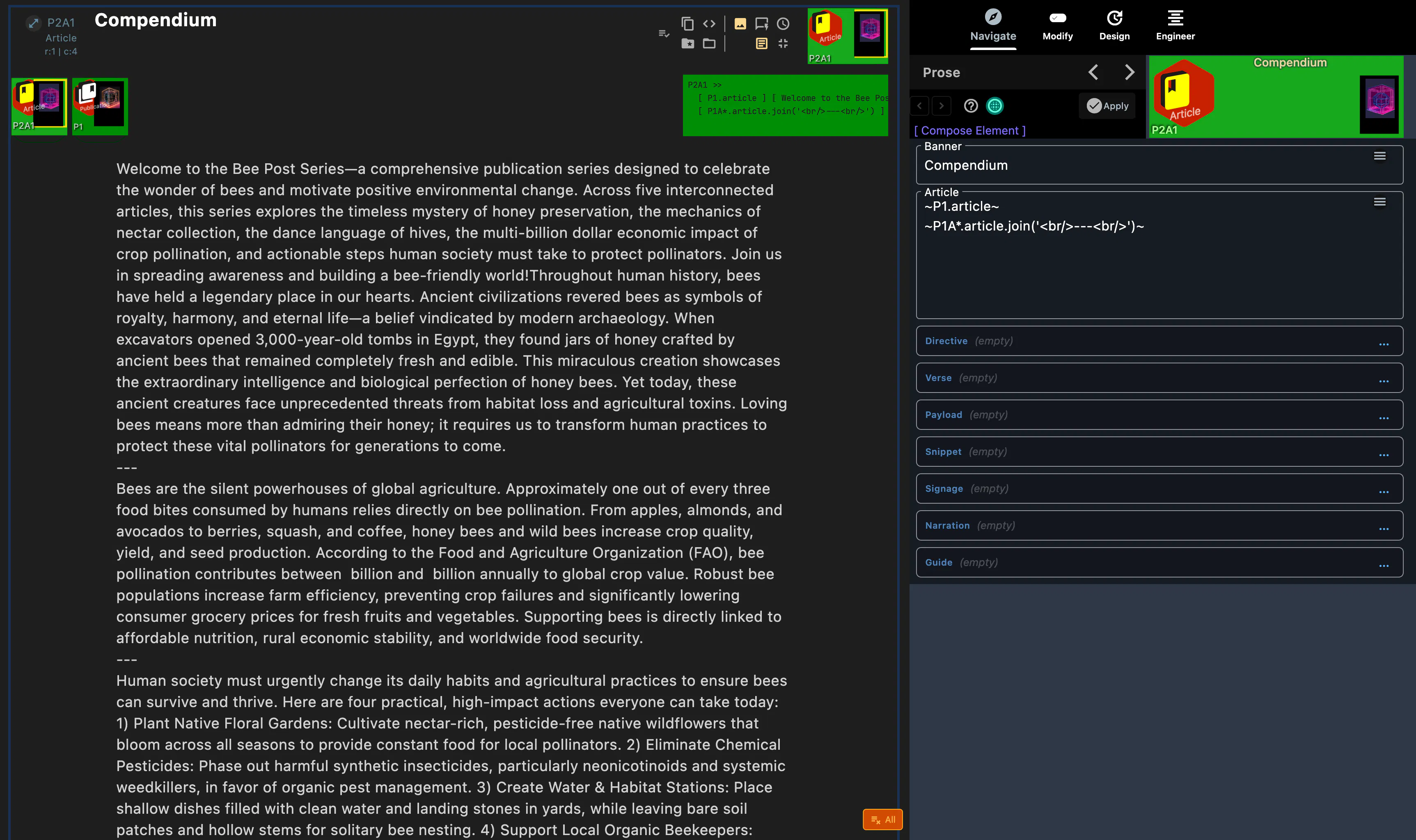 Knowledge Composer gallery image