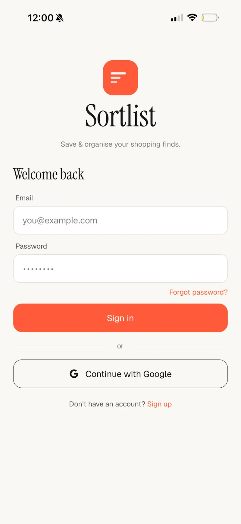 Sortlist screenshot 4