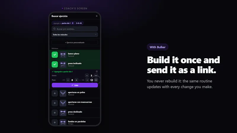 Bulker screenshot 2