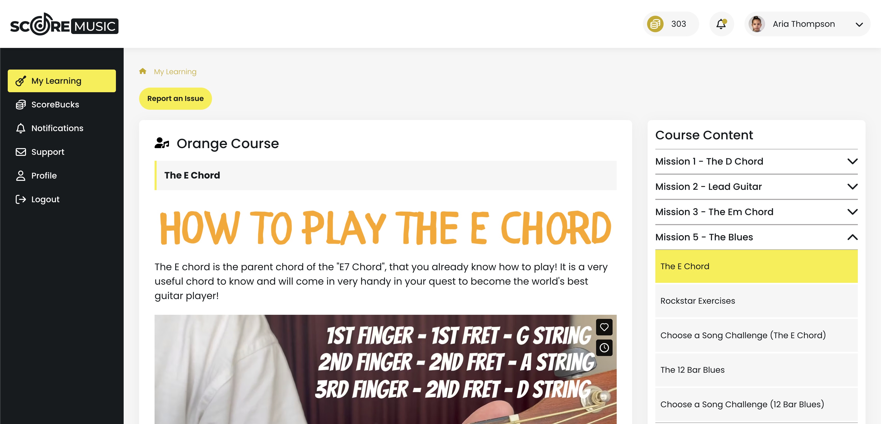 ScoreMusic - Main product screenshot demonstrating key features and user interface
