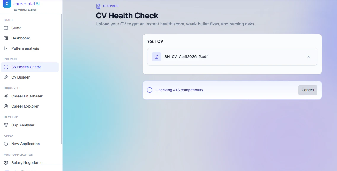 careerIntel AI - Public Launch