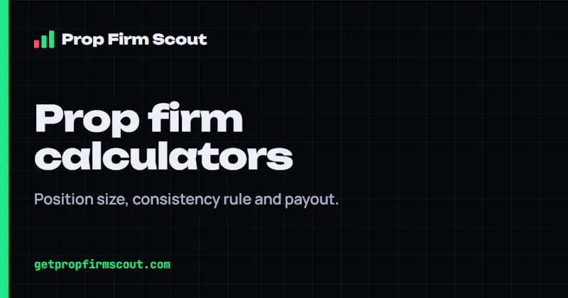 Prop Firm Scout screenshot 1