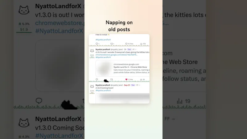NyattoLandforX screenshot 1 (video preview)