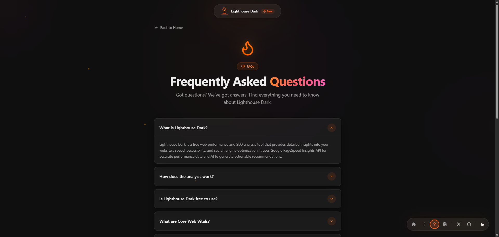 Lighthouse Dark (v2) - Screenshot 4 showing product features and functionality