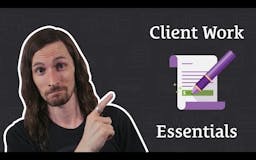 Client Work Essentials media 1