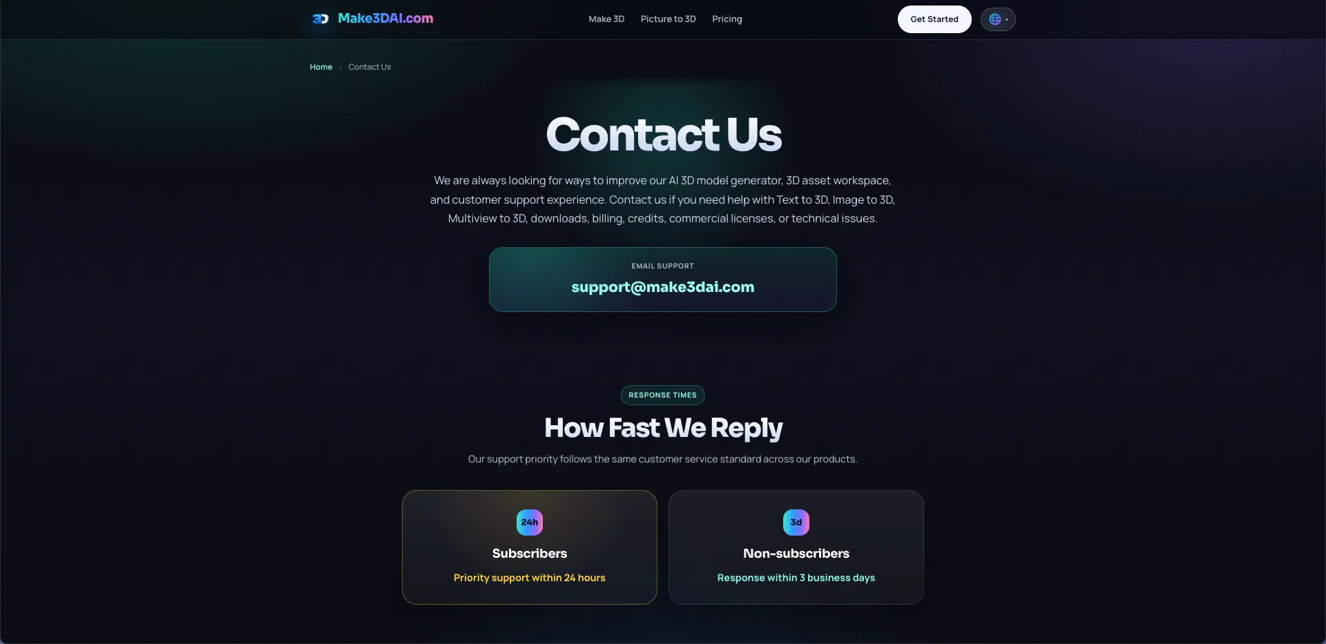 Make3DAI.com — Prompt to 3D in Seconds gallery image