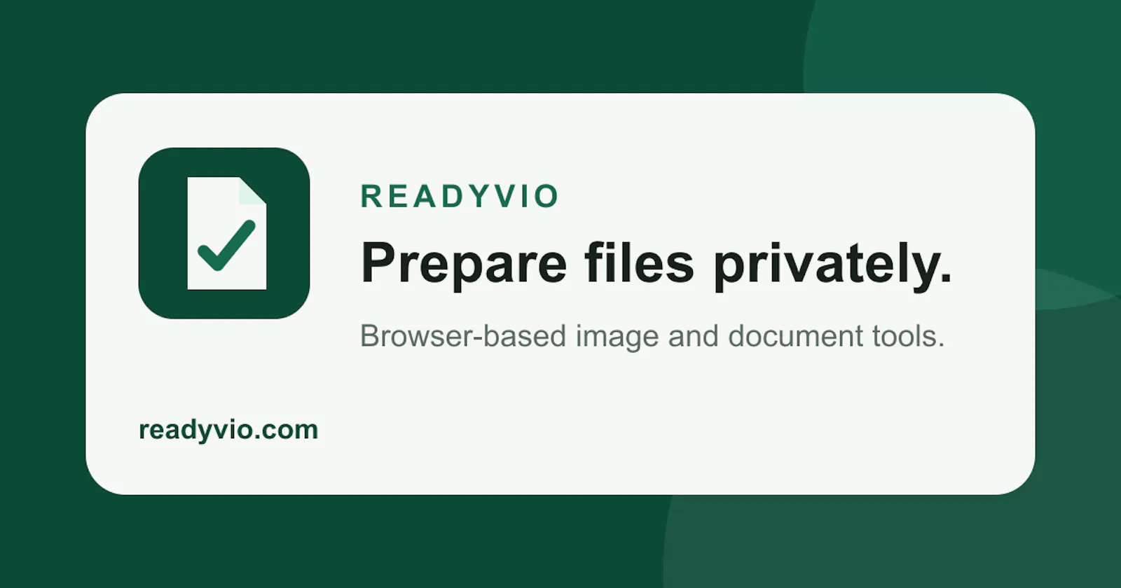 Readyvio screenshot 1