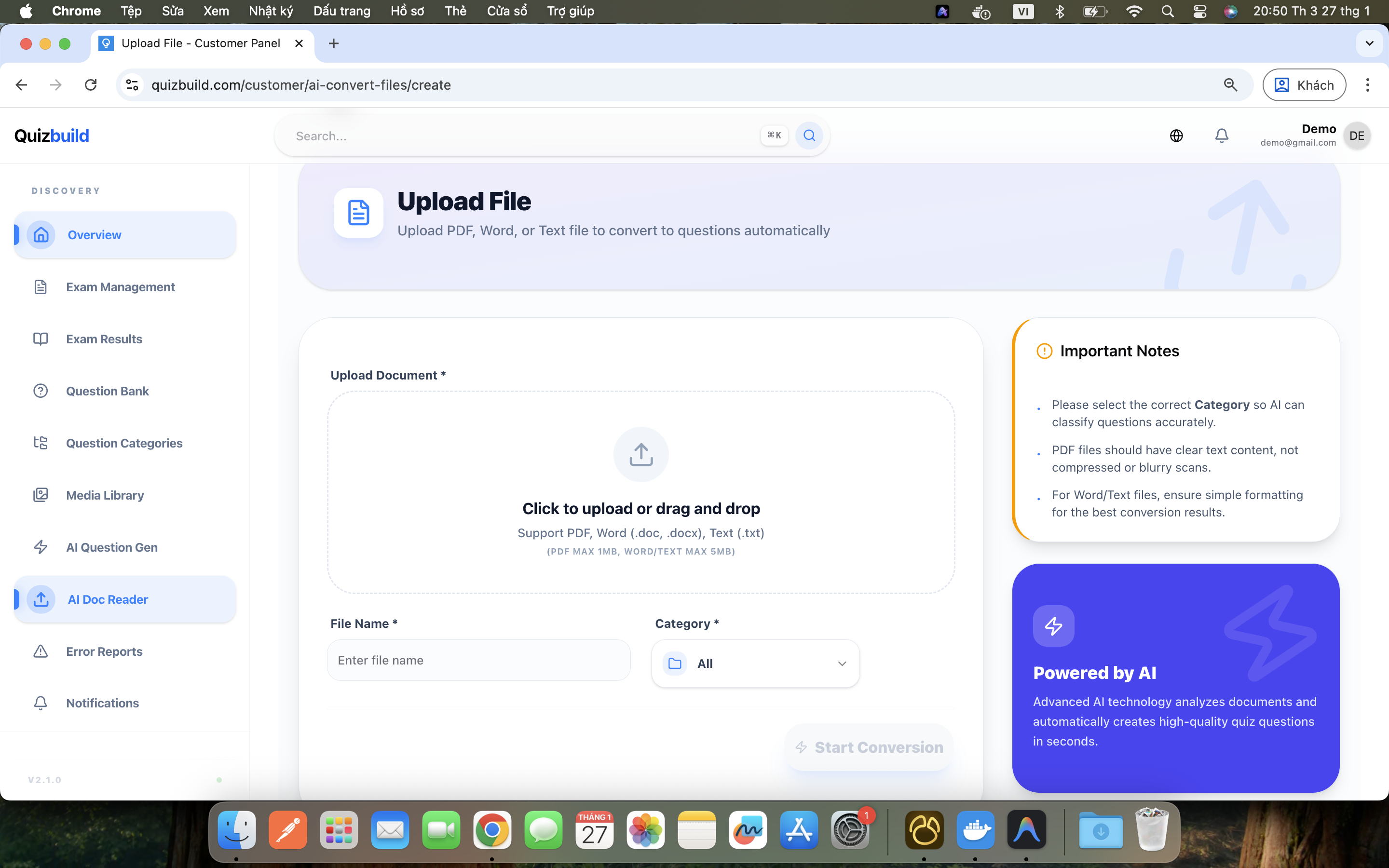 Quizbuild gallery image