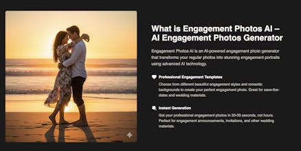 Engagement Photos AI gallery image