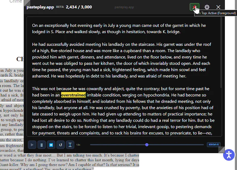PastePlay — Copy. Hotkey. Listen. TTS screenshot 3