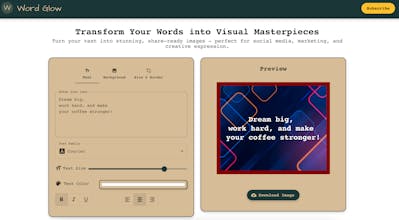 Word Glow gallery image