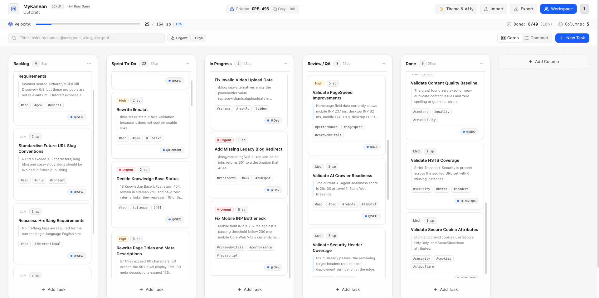MyKanBan — Free Agile Scrum Engine gallery image
