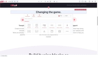 Cread Website Editor gallery image