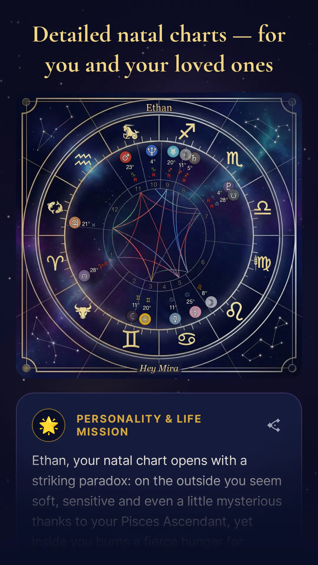 HeyMira — AI Astrologer Friend gallery image
