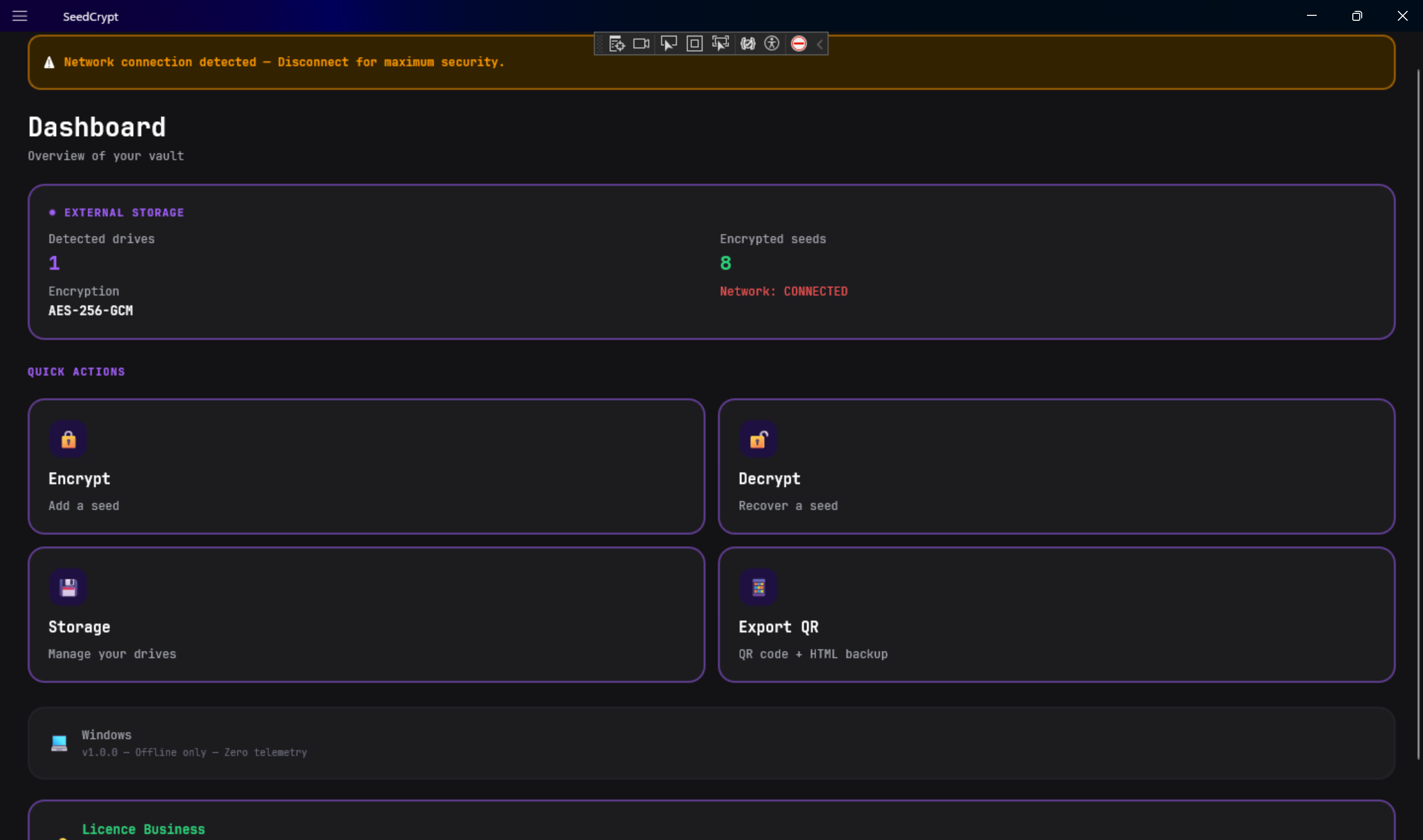SeedCrypt gallery image