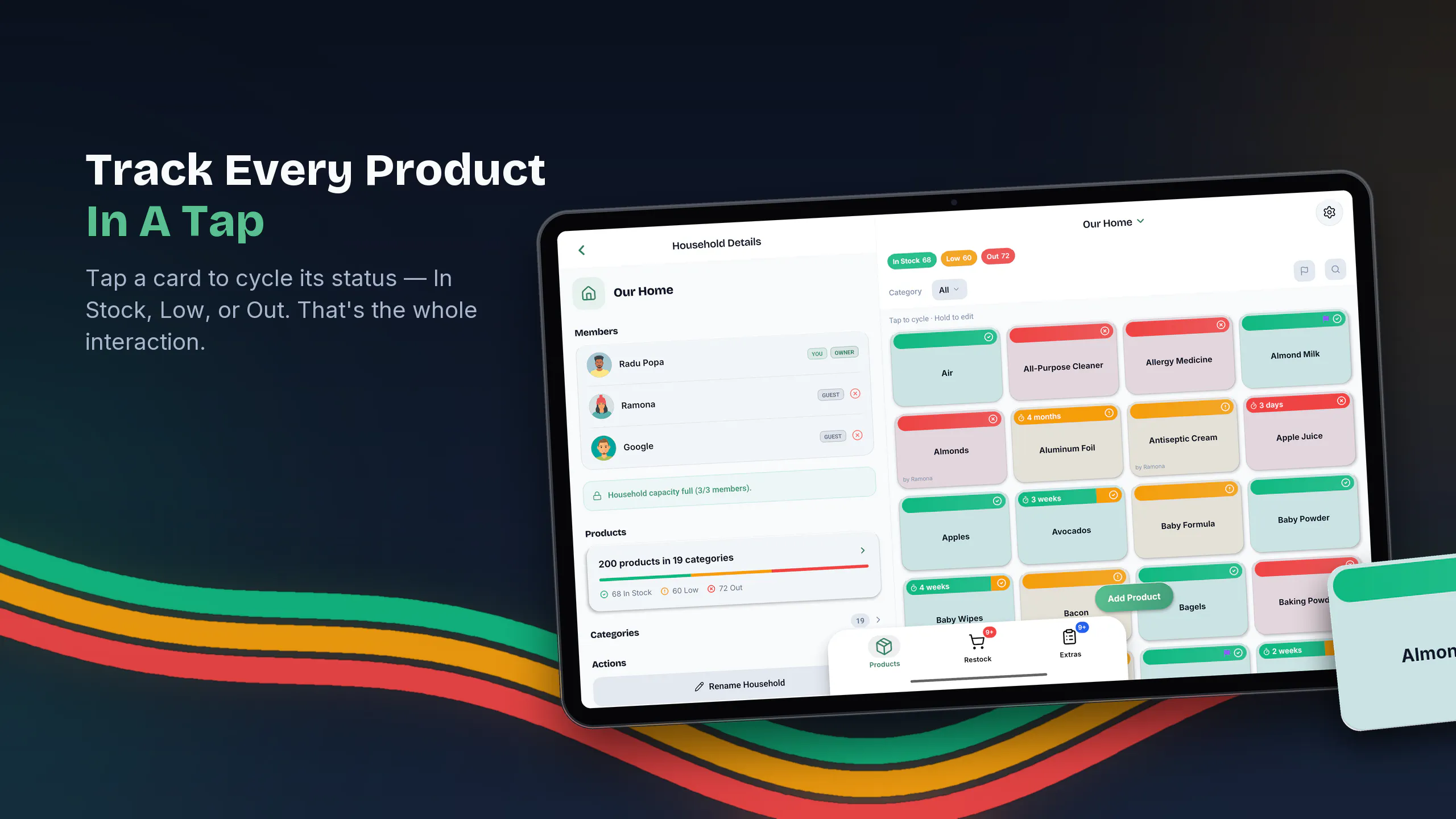 Stocked — Track what matters. gallery image