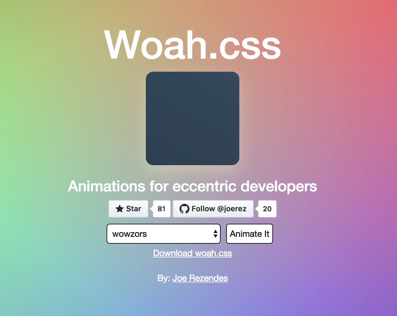 Woah.css