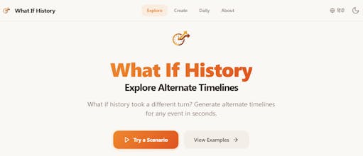 What If History gallery image