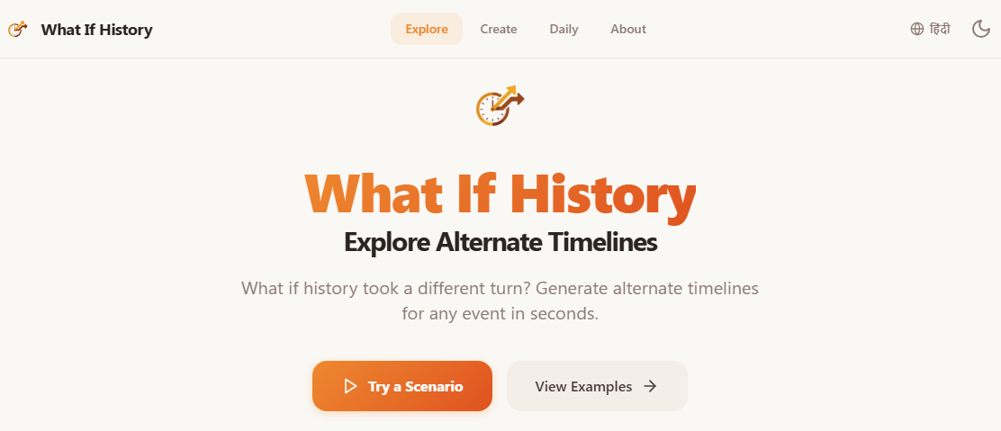 What If History media 1