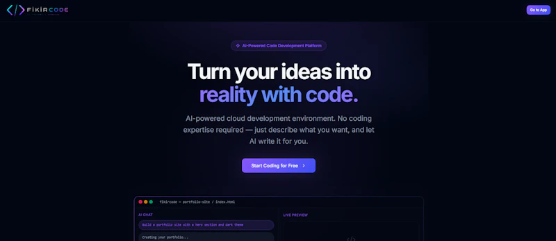 FikirCode screenshot 1