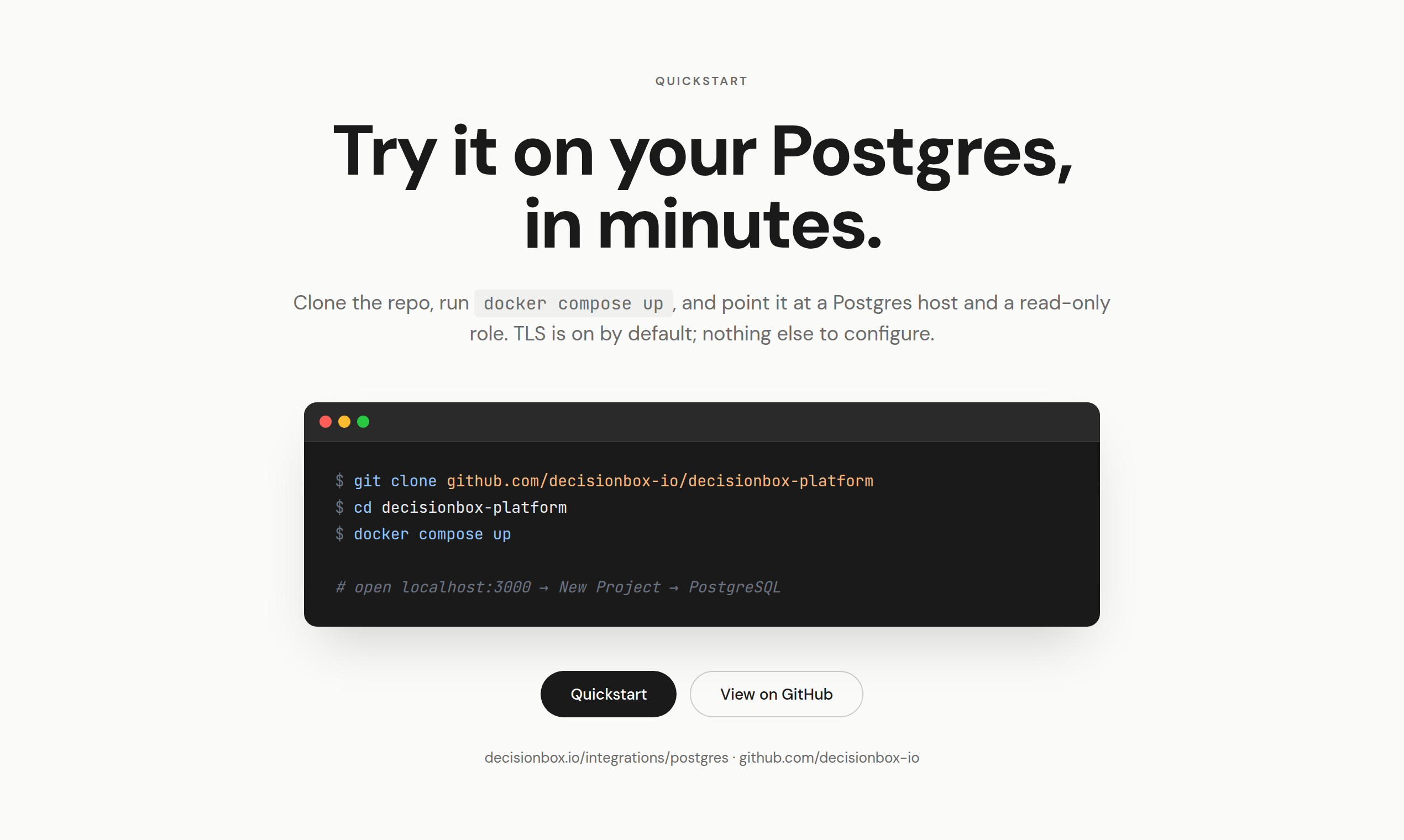 DecisionBox for PostgreSQL gallery image