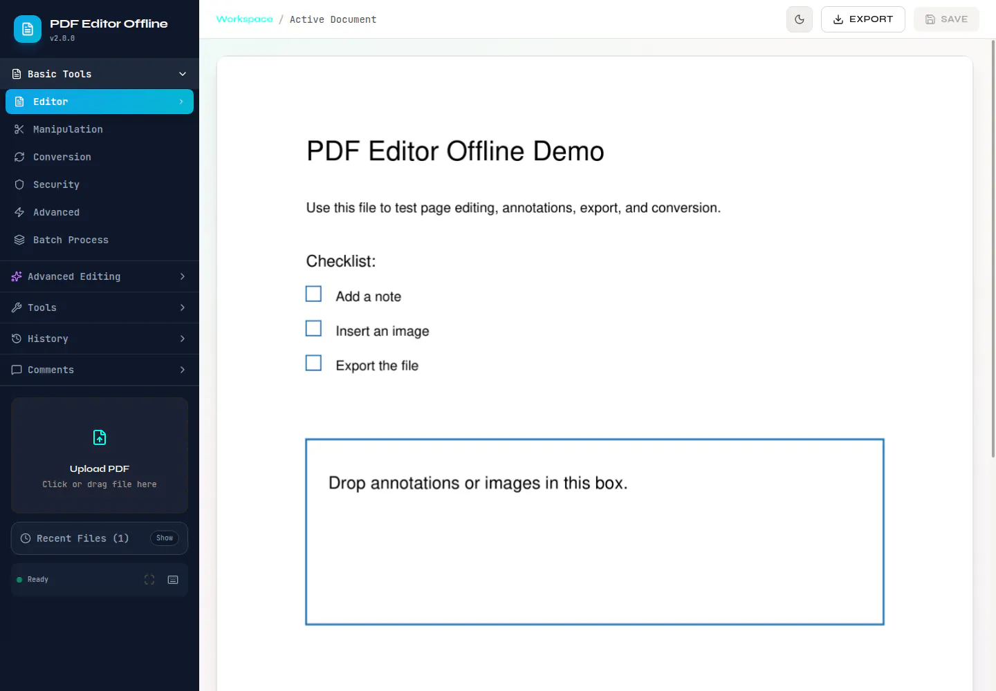 PDF Editor Offline gallery image