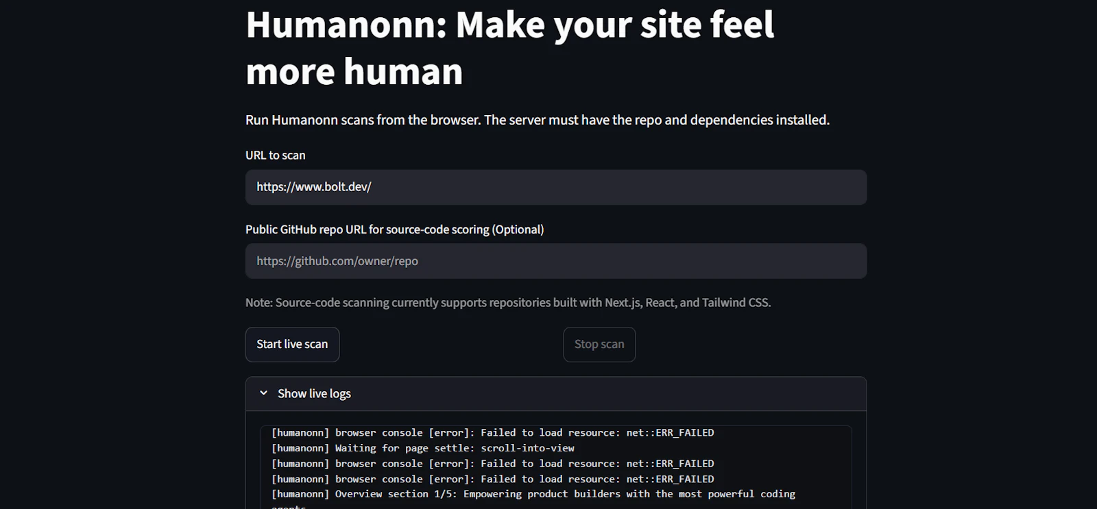 Humanonn screenshot 2