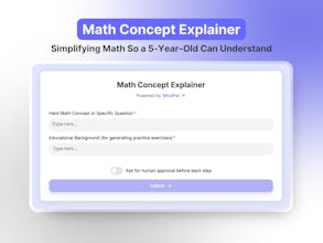 Math Concept Explainer gallery image