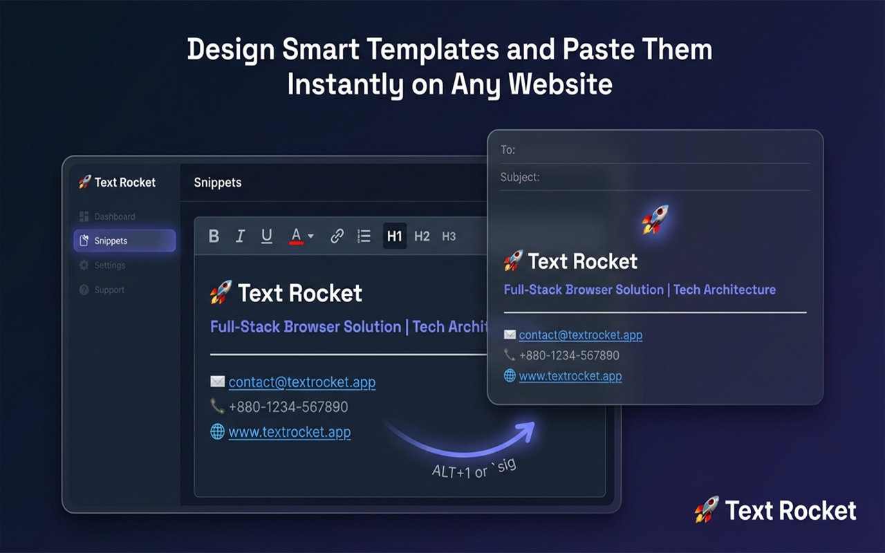 Text Rocket: Copy, Paste & Launch URLs gallery image