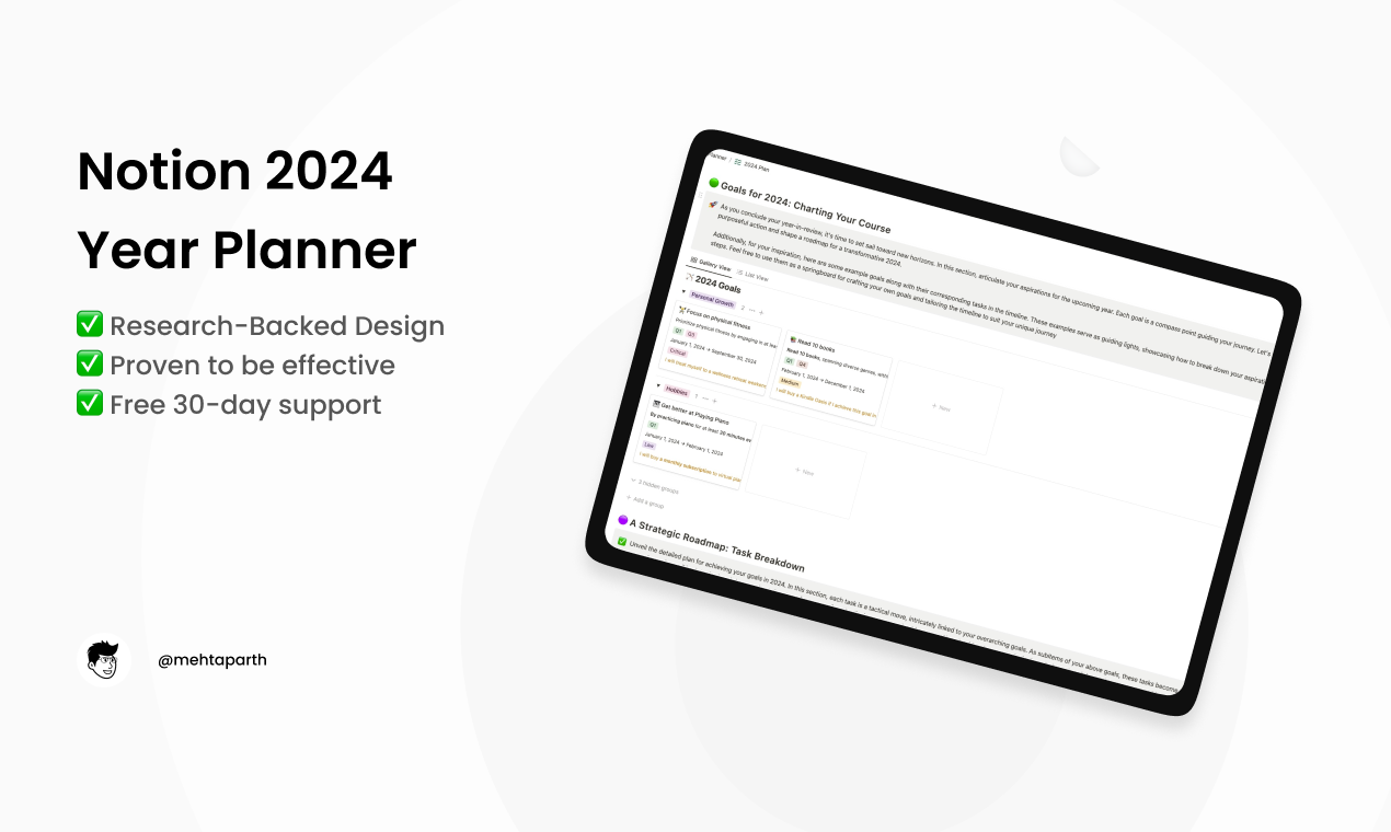 2024 Jahre Planer Betriebssystem - Planen Sie Ihr neues Jahr wie ein Produktmanager Medien 2