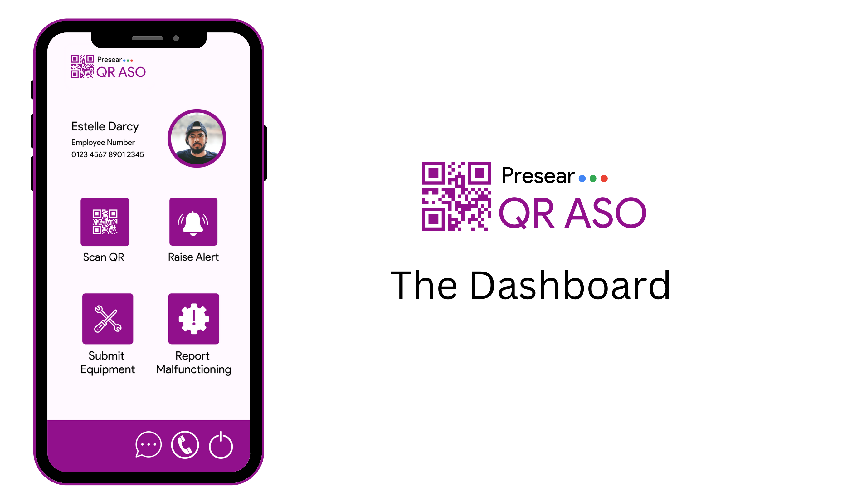 وسائط presear QR aso - تتبع المعدات بك بكفاءة بسهولة 3