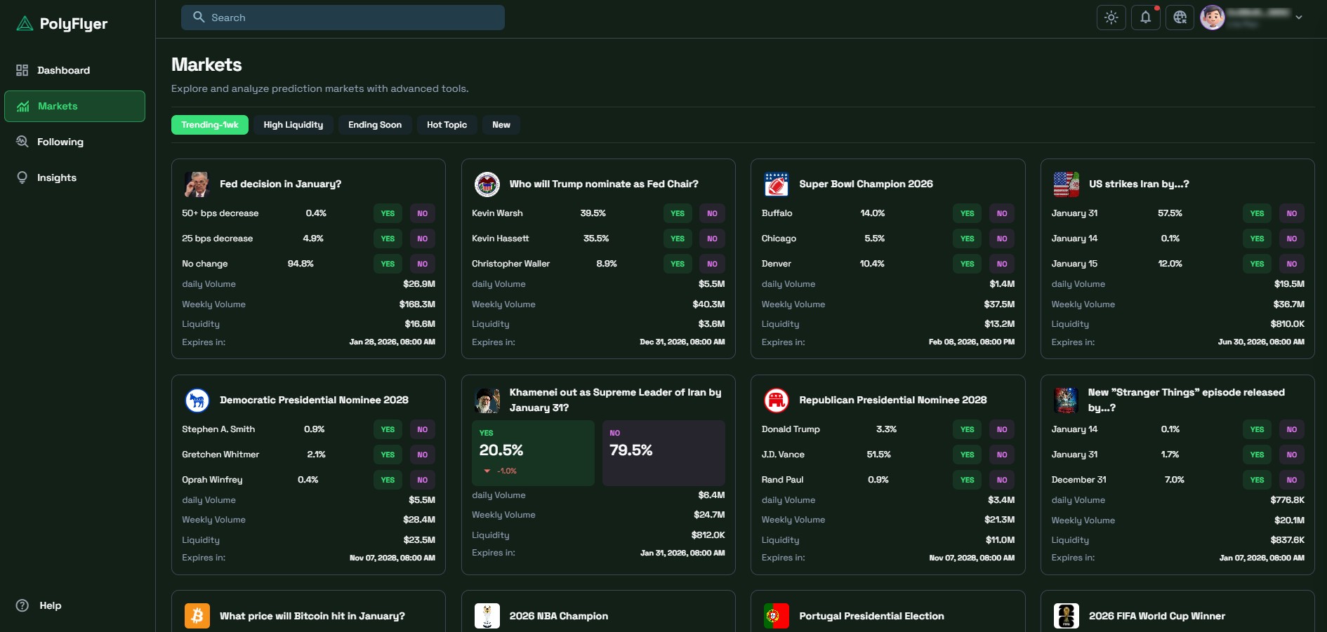 PolyFlyer - Screenshot 2 showing product features and functionality
