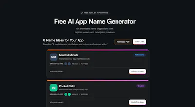 RapidNative free tools gallery image