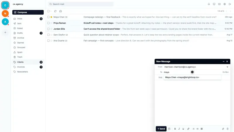 inboxes.net screenshot 1 (video preview)
