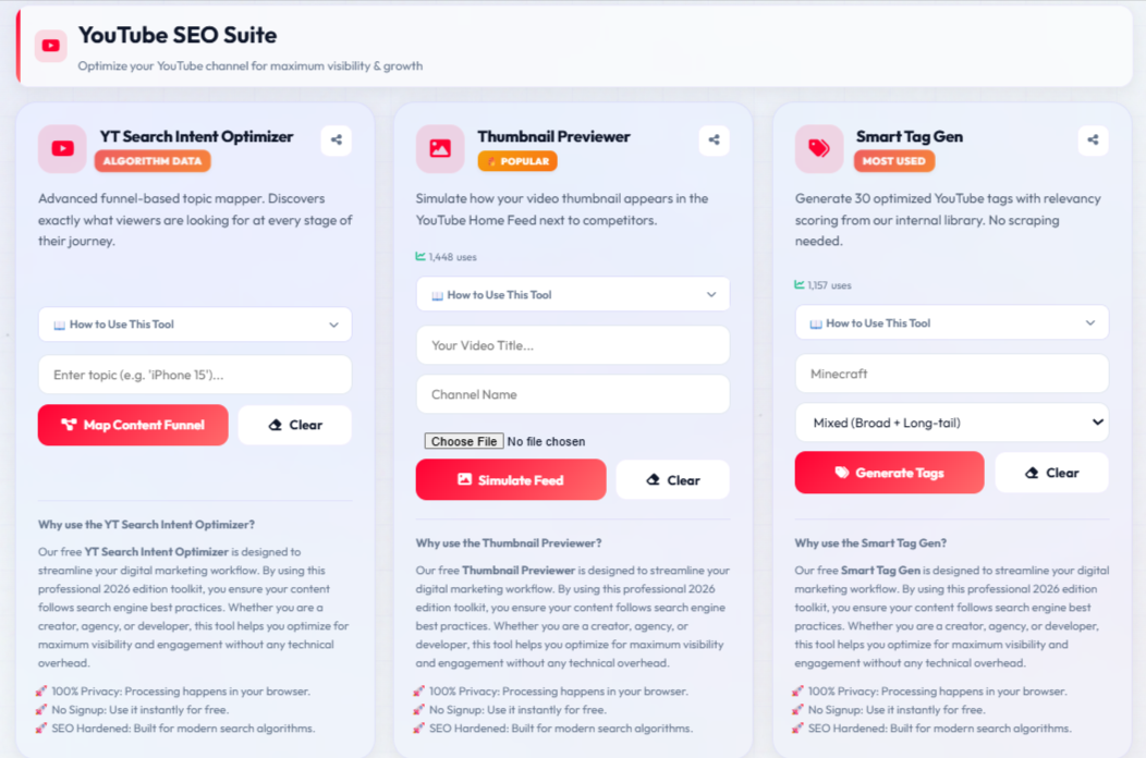 TJP SEO Powerhouse - Main product screenshot demonstrating key features and user interface
