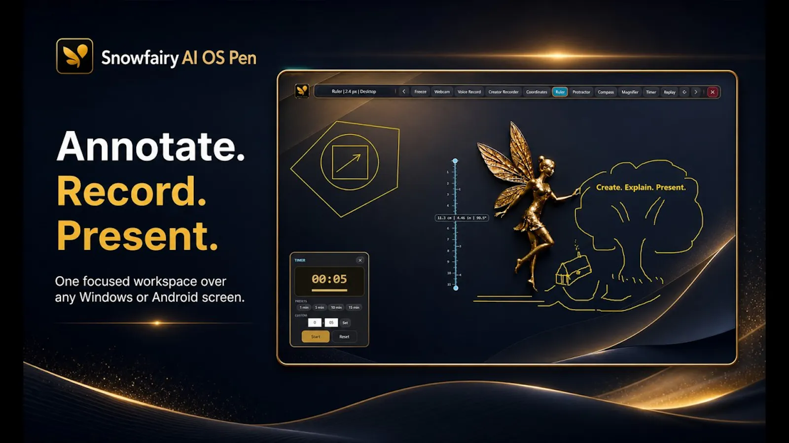 Snowfairy AI OS Pen screenshot 1 (video preview)