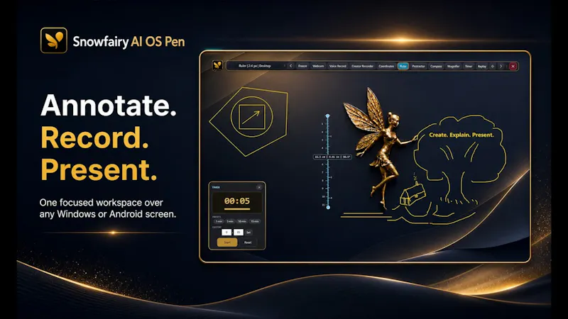 Snowfairy AI OS Pen screenshot 1 (video preview)